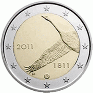 2 EURO 2011	Nationale bank	UNC Finland